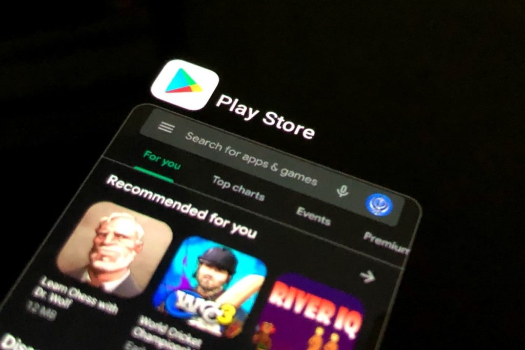 google play store image screen